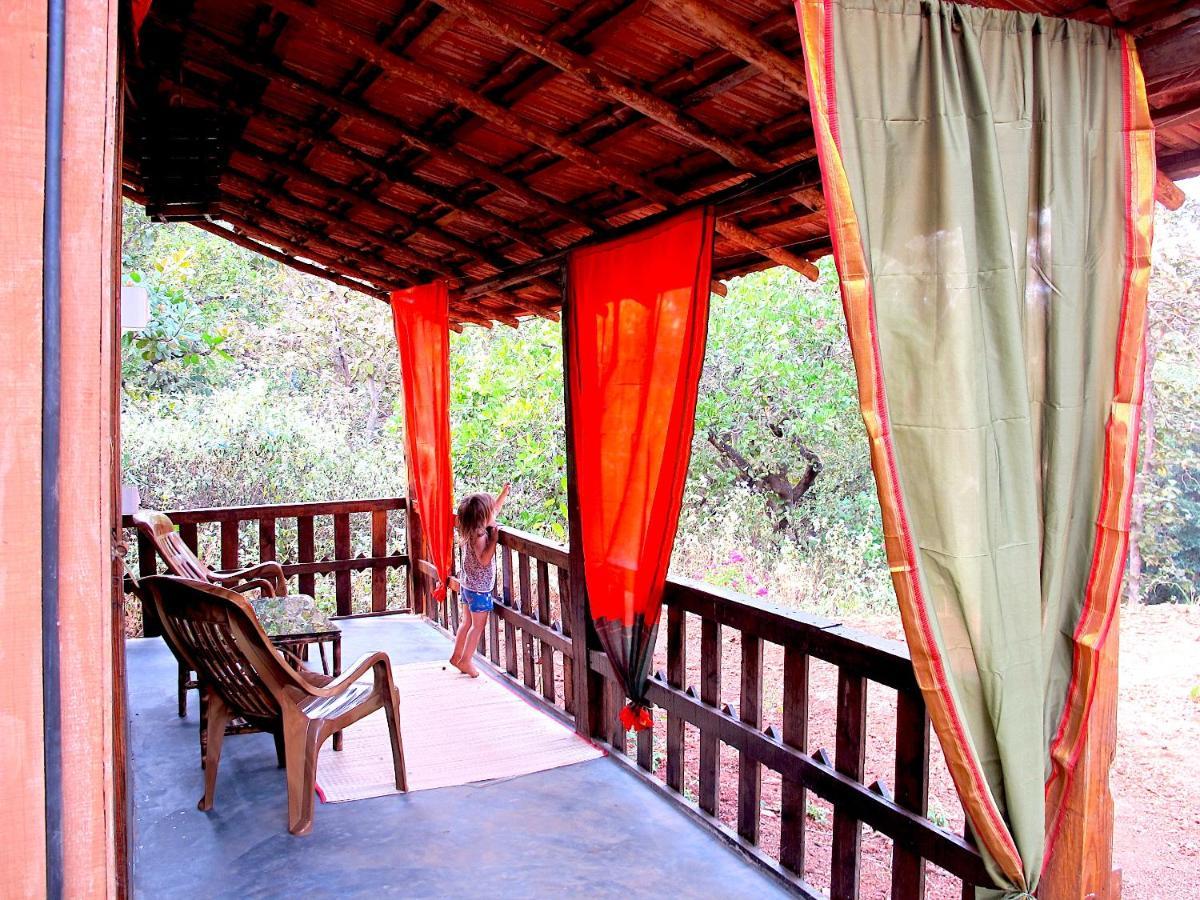 Galaxy Jungle Huts Hotell Agonda Eksteriør bilde