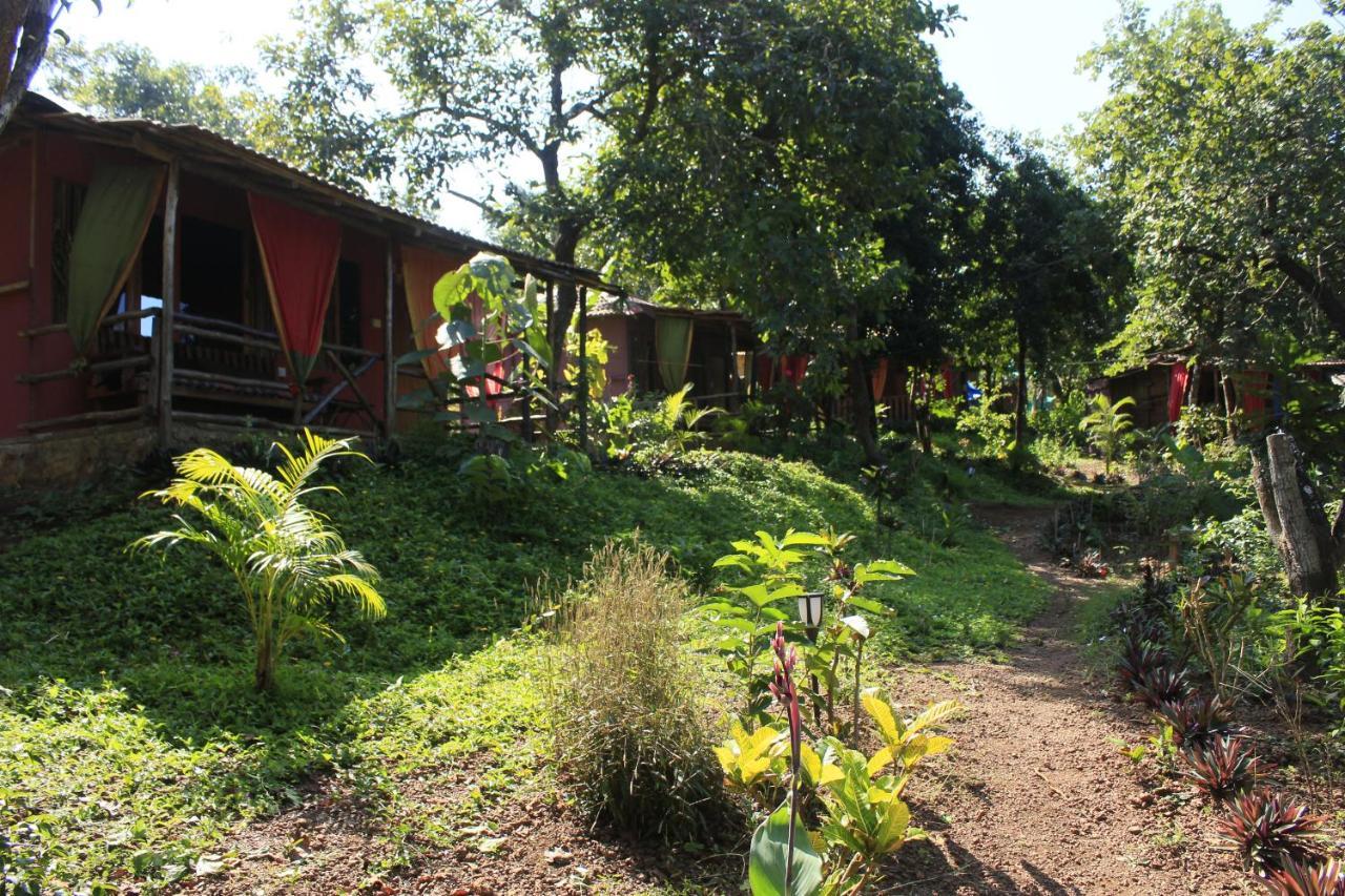 Galaxy Jungle Huts Hotell Agonda Eksteriør bilde