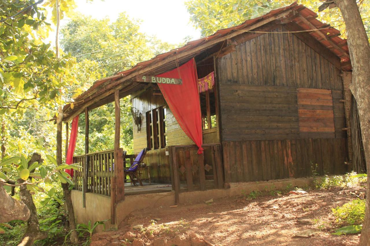 Galaxy Jungle Huts Hotell Agonda Eksteriør bilde