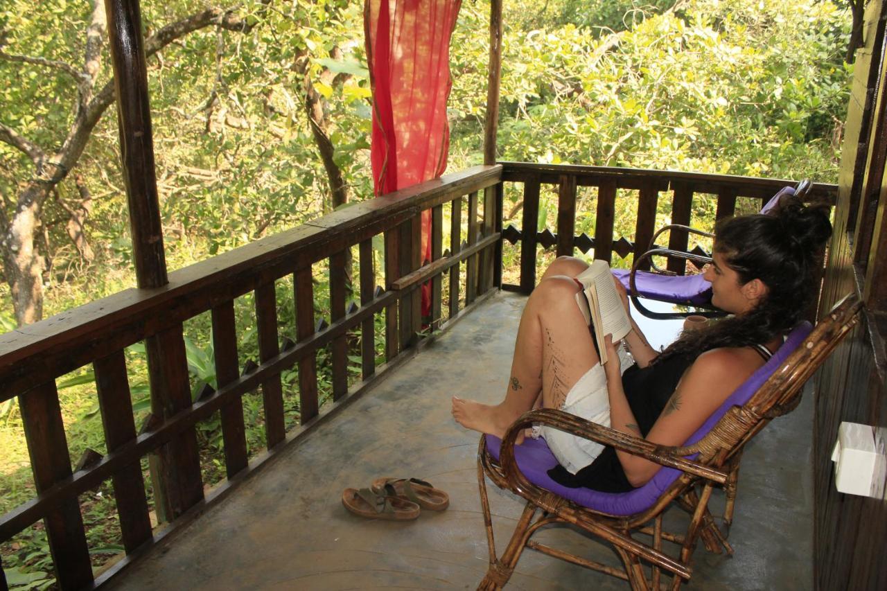 Galaxy Jungle Huts Hotell Agonda Eksteriør bilde