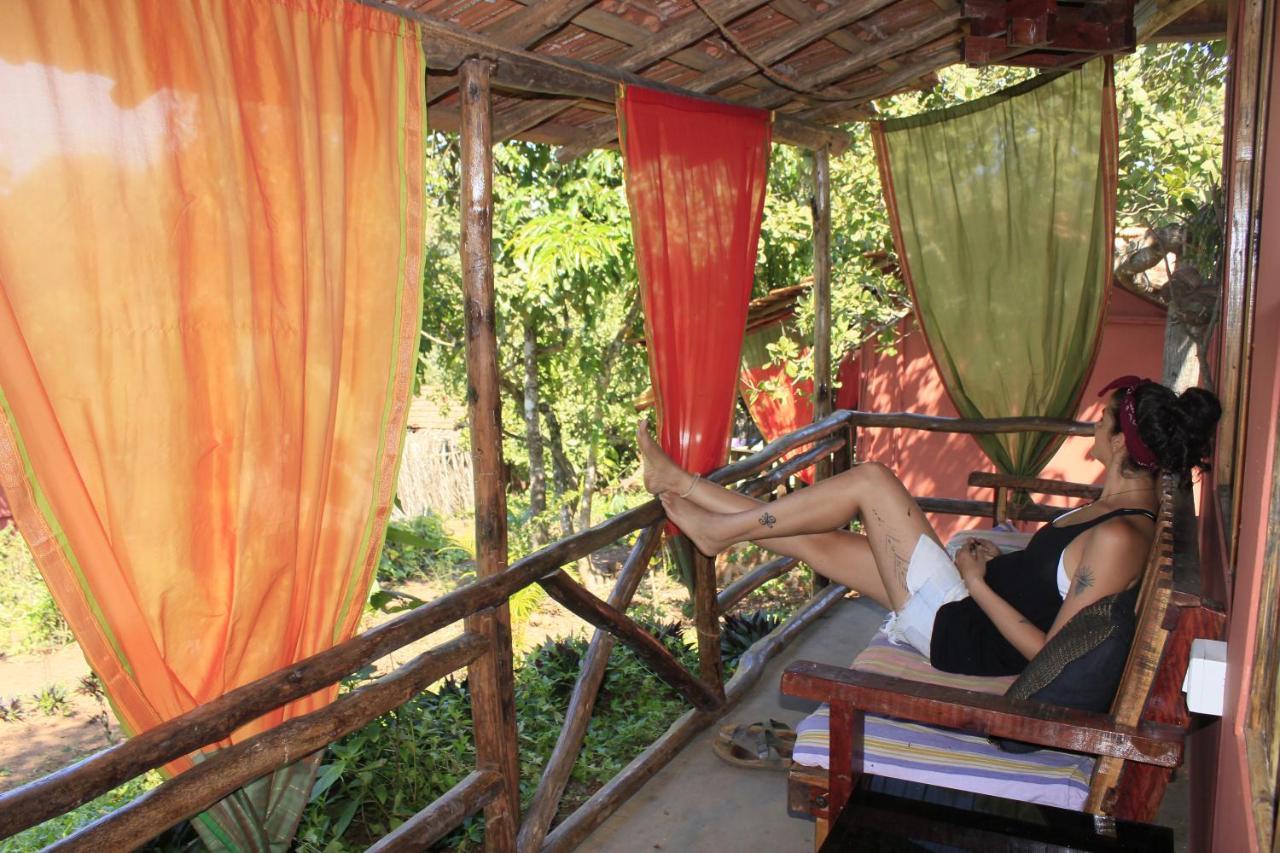Galaxy Jungle Huts Hotell Agonda Eksteriør bilde