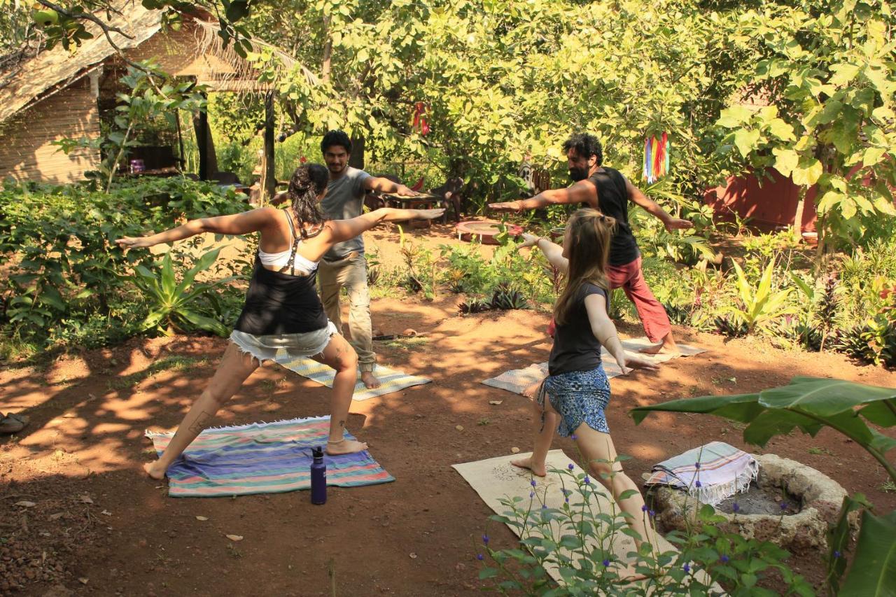 Galaxy Jungle Huts Hotell Agonda Eksteriør bilde