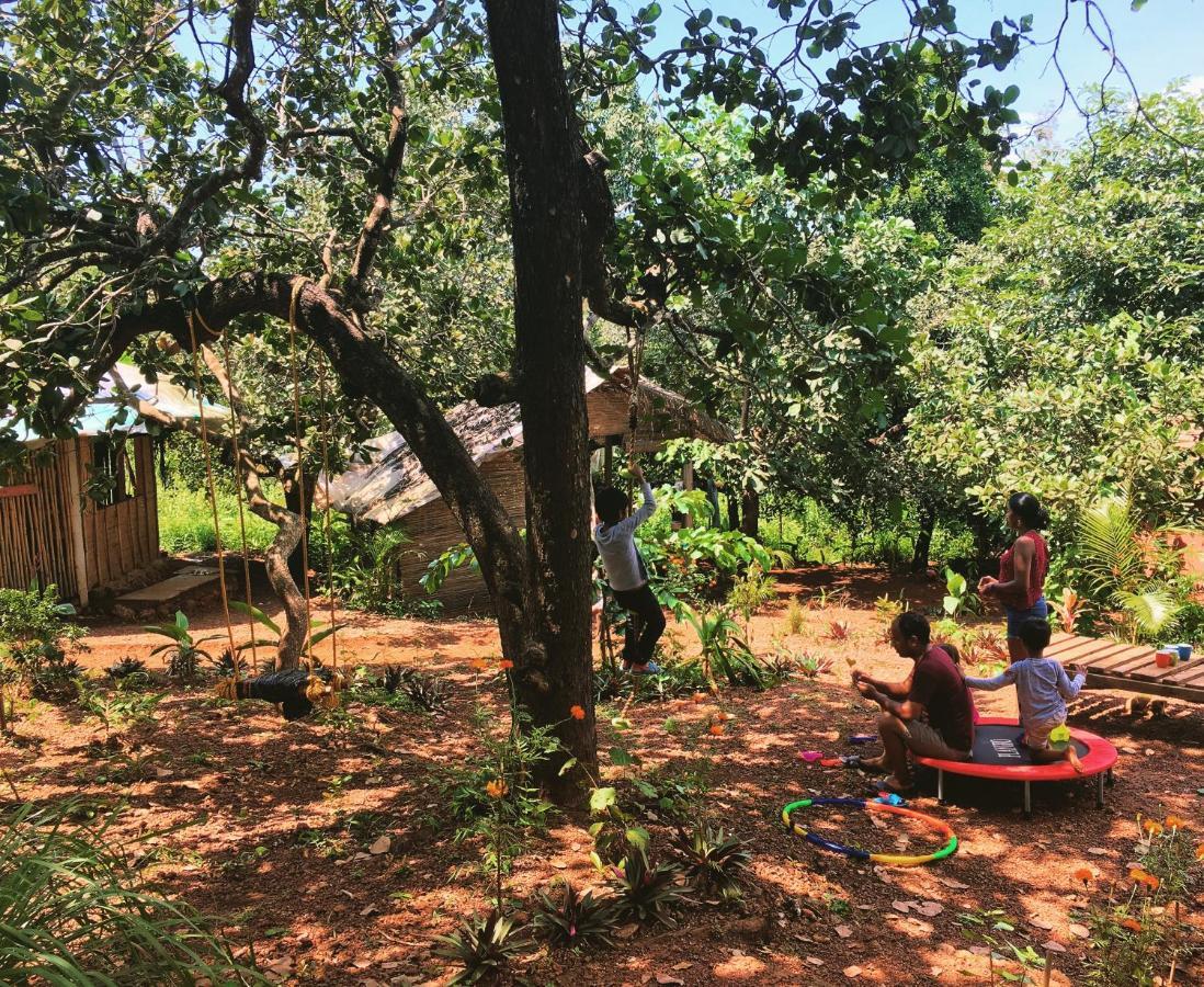 Galaxy Jungle Huts Hotell Agonda Eksteriør bilde