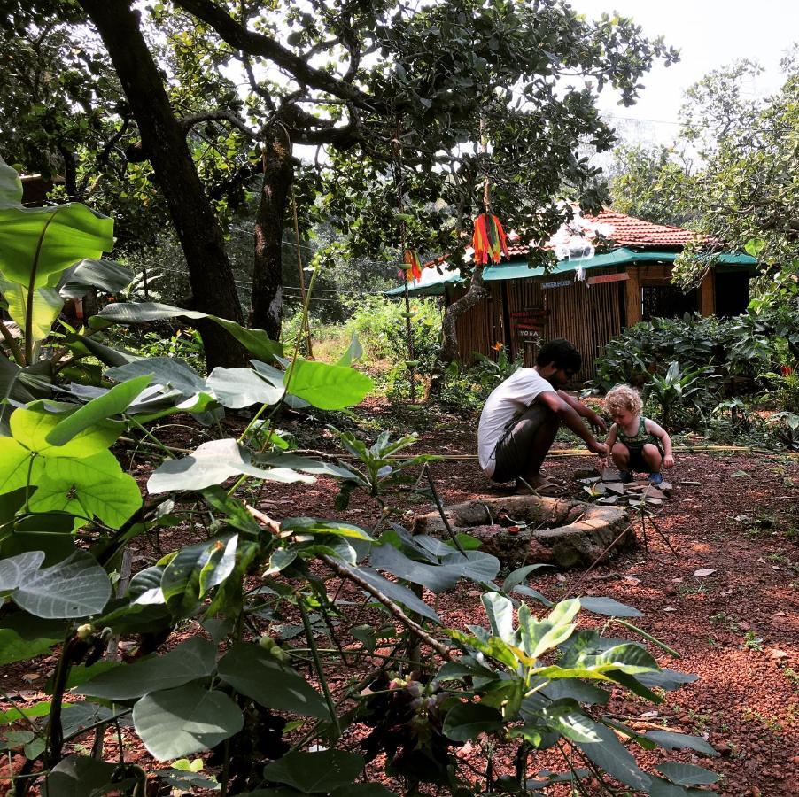 Galaxy Jungle Huts Hotell Agonda Eksteriør bilde